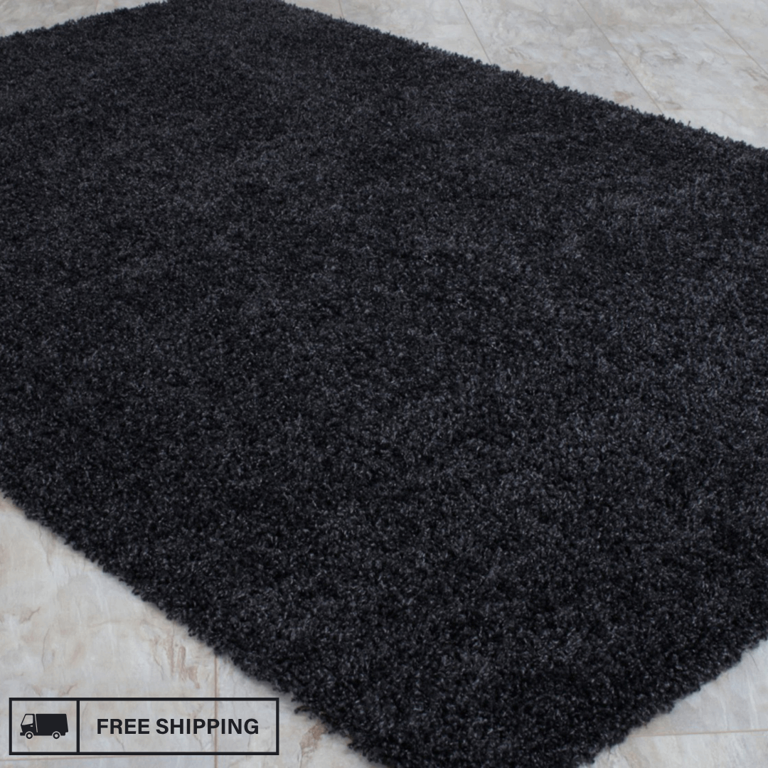 Modern Shaggy Rug Big Fluffy Carpets Floor Mats for Bedrooms Living Rooms Rug UK