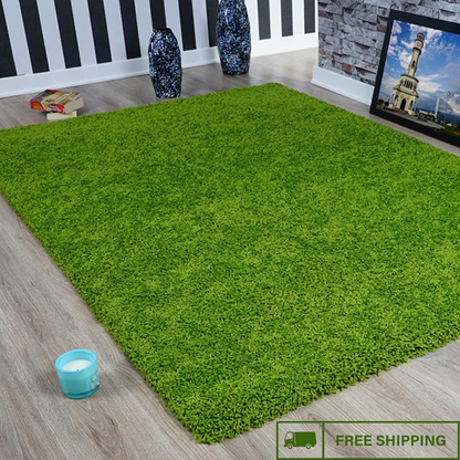 Modern Shaggy Rug Big Fluffy Carpets Floor Mats for Bedrooms Living Rooms Rug UK