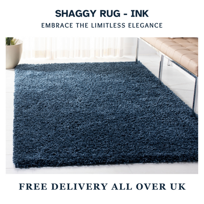 Modern Shaggy Rug Big Fluffy Carpets Floor Mats for Bedrooms Living Rooms Rug UK