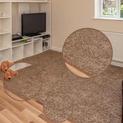 Modern Shaggy Rug Big Fluffy Carpets Floor Mats for Bedrooms Living Rooms Rug UK