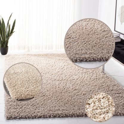 Modern Shaggy Rug Big Fluffy Carpets Floor Mats for Bedrooms Living Rooms Rug UK