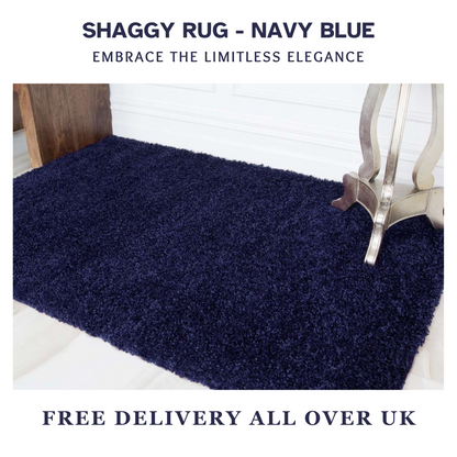 Modern Shaggy Rug Big Fluffy Carpets Floor Mats for Bedrooms Living Rooms Rug UK
