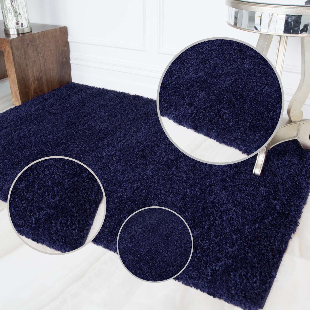 Modern Shaggy Rug Big Fluffy Carpets Floor Mats for Bedrooms Living Rooms Rug UK