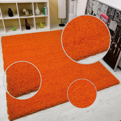 Modern Shaggy Rug Big Fluffy Carpets Floor Mats for Bedrooms Living Rooms Rug UK
