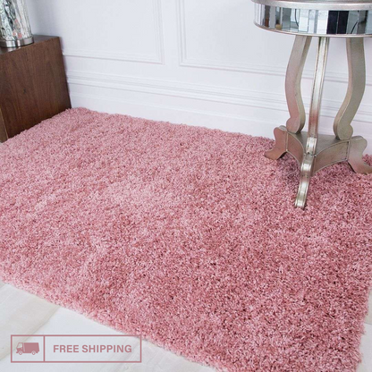 Modern Shaggy Rug Big Fluffy Carpets Floor Mats for Bedrooms Living Rooms Rug UK