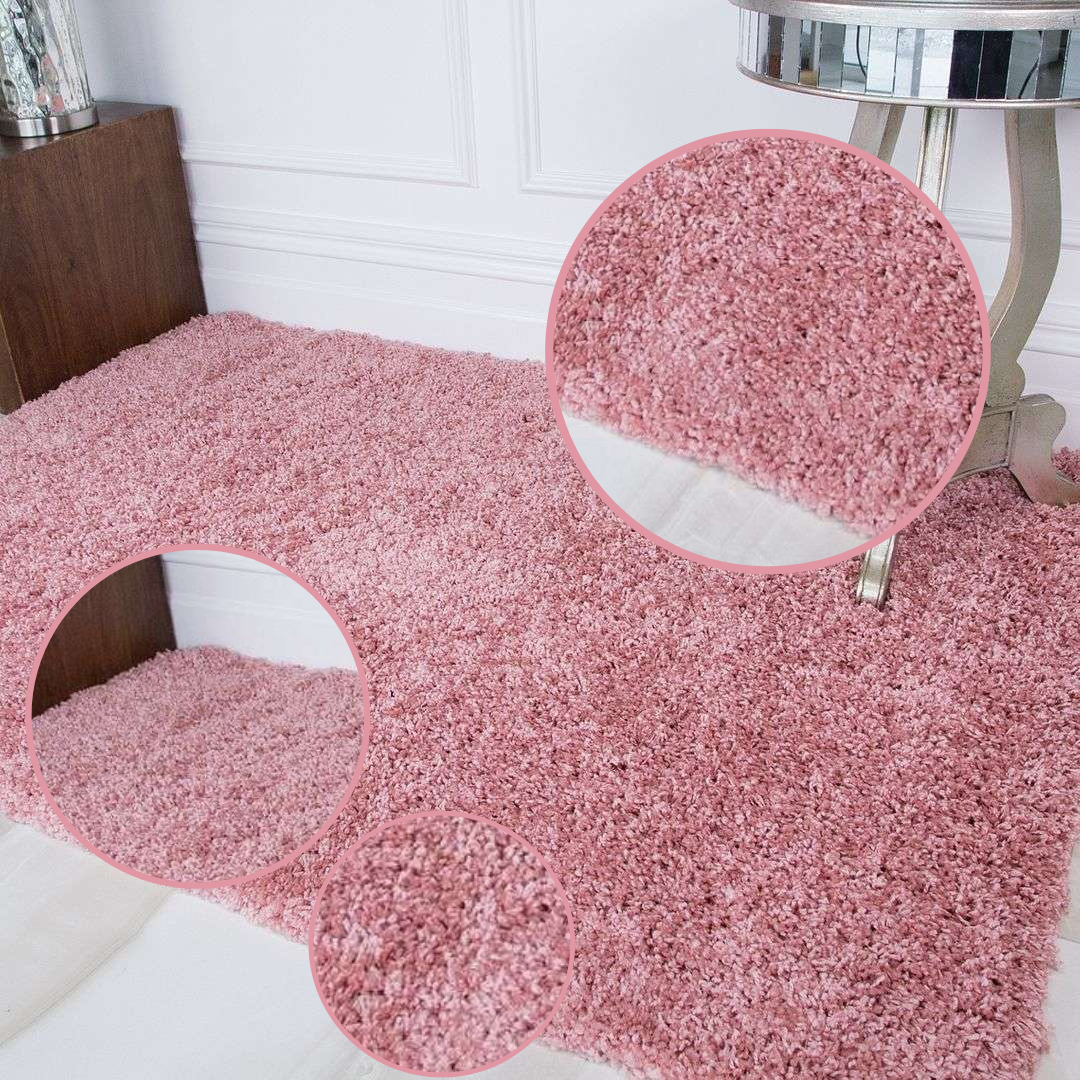 Modern Shaggy Rug Big Fluffy Carpets Floor Mats for Bedrooms Living Rooms Rug UK
