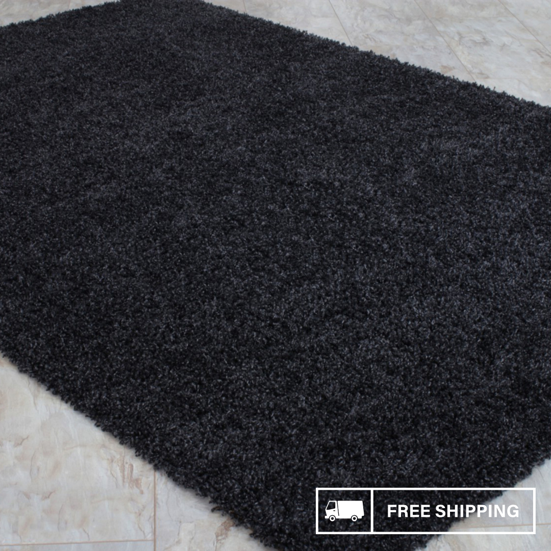 Modern Shaggy Rug Big Fluffy Carpets Floor Mats for Bedrooms Living Rooms Rug UK