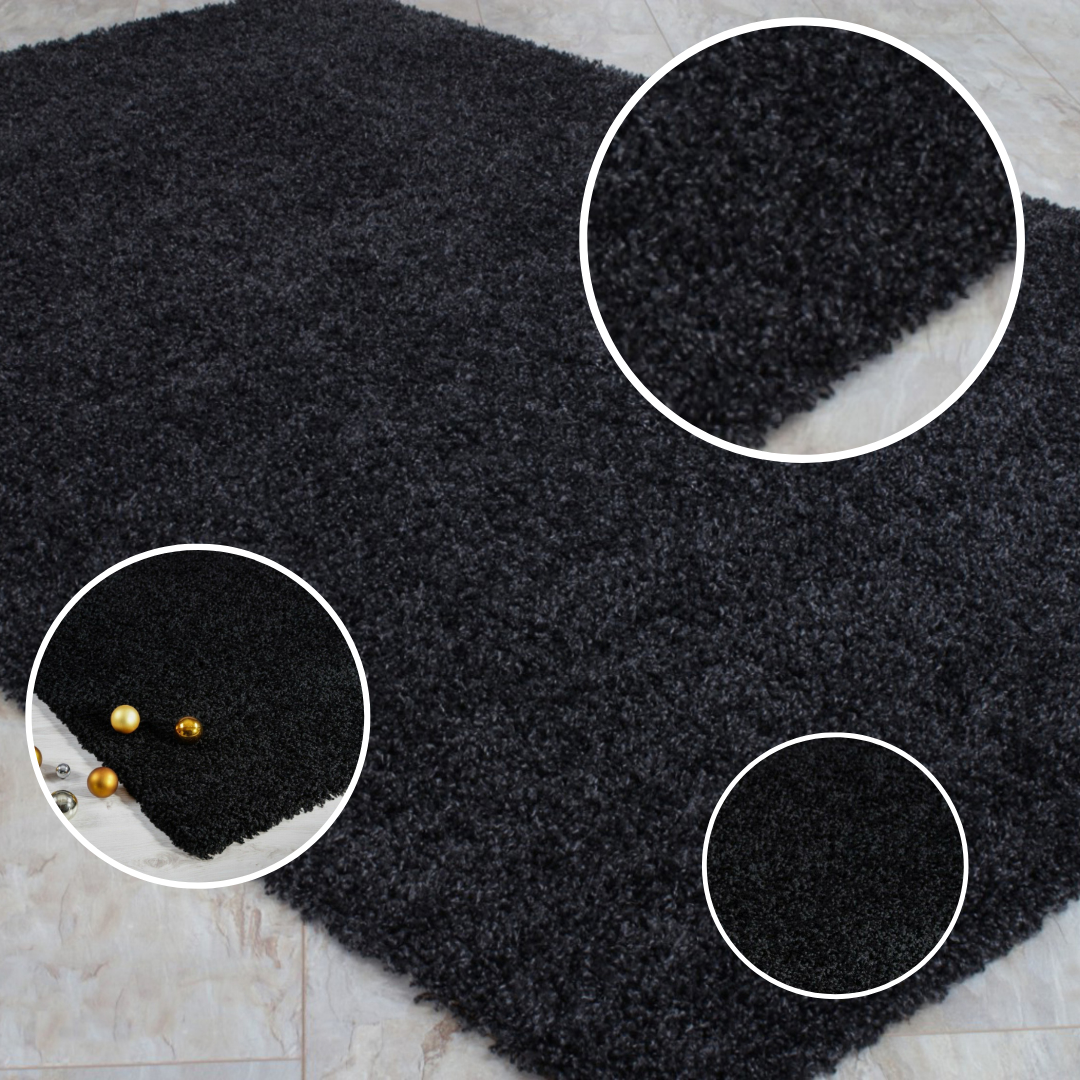 Modern Shaggy Rug Big Fluffy Carpets Floor Mats for Bedrooms Living Rooms Rug UK