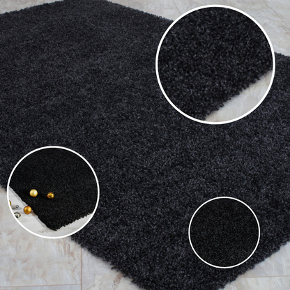 Modern Shaggy Rug Big Fluffy Carpets Floor Mats for Bedrooms Living Rooms Rug UK