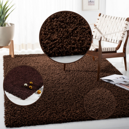 Modern Shaggy Rug Big Fluffy Carpets Floor Mats for Bedrooms Living Rooms Rug UK