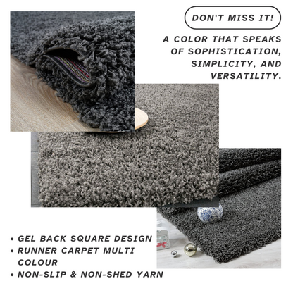 Modern Shaggy Rug Big Fluffy Carpets Floor Mats for Bedrooms Living Rooms Rug UK