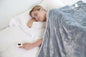 Luxurious Electric Heated Blanket With Digital Controller Soft Fleece Sofa Throw