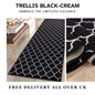 Trellis Indoor Gel Mat Washable Hallway Rugs Kitchen Runner Outdoor Modern Mats