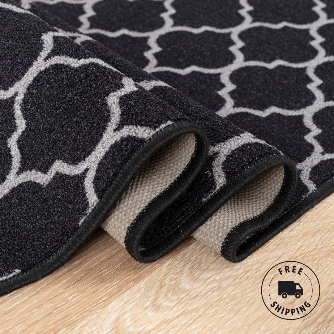 Trellis Indoor Gel Mat Washable Hallway Rugs Kitchen Runner Outdoor Modern Mats