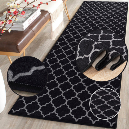 Trellis Indoor Gel Mat Washable Hallway Rugs Kitchen Runner Outdoor Modern Mats