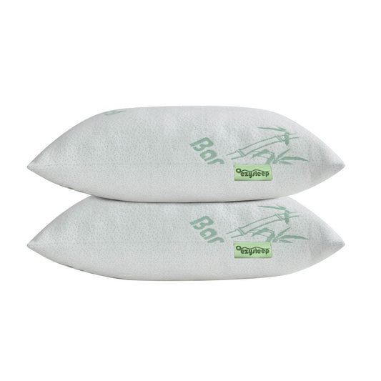 Bamboo Memory Foam Pillow Thick Soft Cosy Comfortable