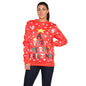 New Christmas Sweatshirt Xmas Gift Reindeer Rudolph Jumper Top