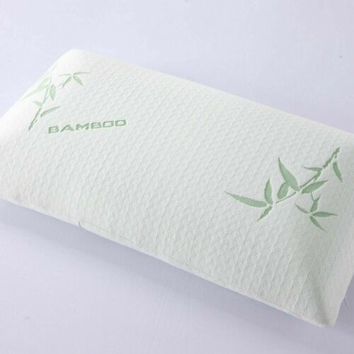 Bamboo Memory Foam Pillow Thick Soft Cosy Comfortable