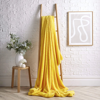 Oversized Throw Seasonal Cloud Blankets Giant Chunky Soft Fleece Blanket Quality Sofa Bed Throws Bold Colours Luxury Gift