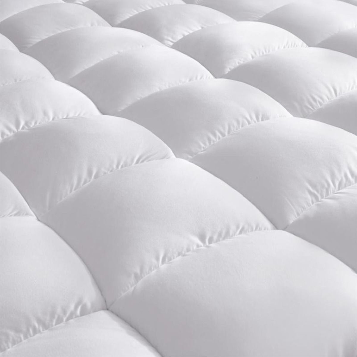 10cm Memory Foam & Microfiber Mattress Topper Thick Super Soft Thick Enhancer