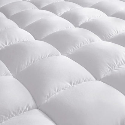 10cm Memory Foam & Microfiber Mattress Topper Thick Super Soft Thick Enhancer