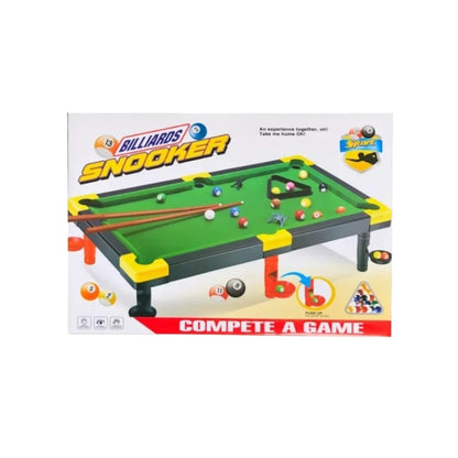 Kids Fun Mini 8 Ball Pool Table Top Snooker Game Set Indoor, Family, Party