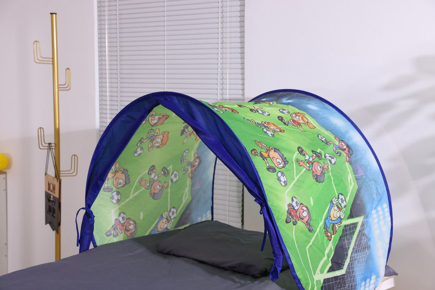 Children Kids Pop Up Tent Foldable Indoor Bed Cabin Canopy Girls Boys Playhouse