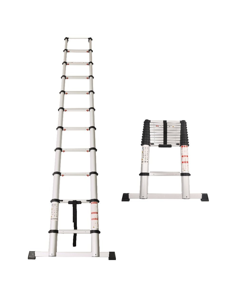 Multi Purpose Use Loft Roof Ladder Folding Telescopic Ladder Extendable Steps Uk