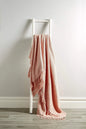 Knitted Throw 100% Cotton Blanket Perfect for Snuggling On Sofa Bed Soft Warm & Irresistibly Chic Blankets Throw