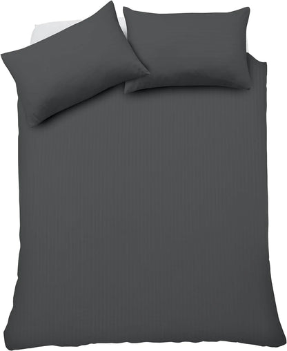 Plain Bedding Duvet Covers stripe Bed Sets Single Double King Size Quilt Covers