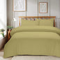 Plain Bedding Duvet Covers stripe Bed Sets Single Double King Size Quilt Covers