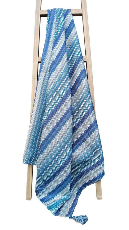Throw Trible Striped Pattern Blankets Soft Sofa Bed Throws Decorative Blanket