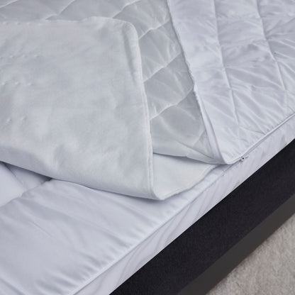 4 Inch Heated Mattress Topper Soft Cozy Auto Shut off Temperature Control Uk