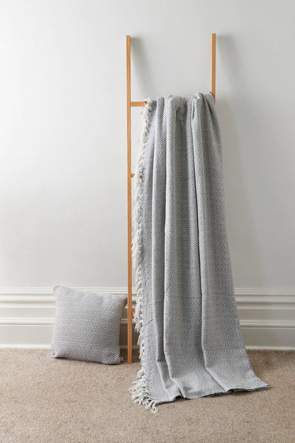 Pure Cotton Throws Luxury Blanket 100% Cotton Throw Blankets for Ultimate Comfort on Sofa or Bed