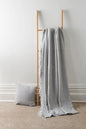 Pure Cotton Throws Luxury Blanket 100% Cotton Throw Blankets for Ultimate Comfort on Sofa or Bed