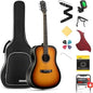Donner Acoustic Guitar for Beginner Adult Full Size Dreadnought 41 Inch