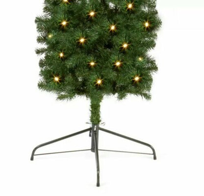 Pre Lit Christmas Tree Arch 2.4m Tall Outdoor Xmas Decoration 300-500 LED Lights